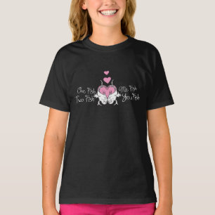 T-shirt Dr. Seuss Valentine   Un poisson deux poissons