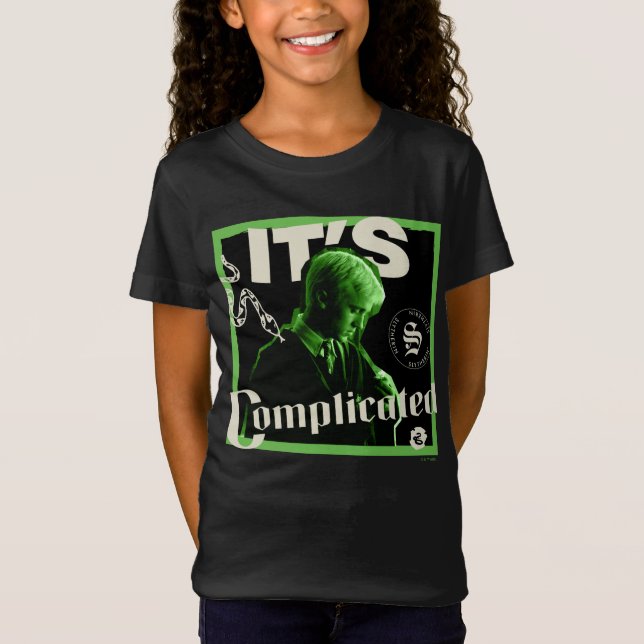 T-Shirt Draco Malfoy - "It's Complicated" (Devant)