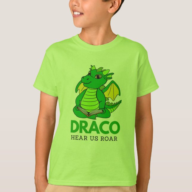 t-shirt Draco pour la jeunesse (Devant)