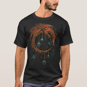 T-shirt Draconic Dice Keeper - Joueur de joueur de rôle