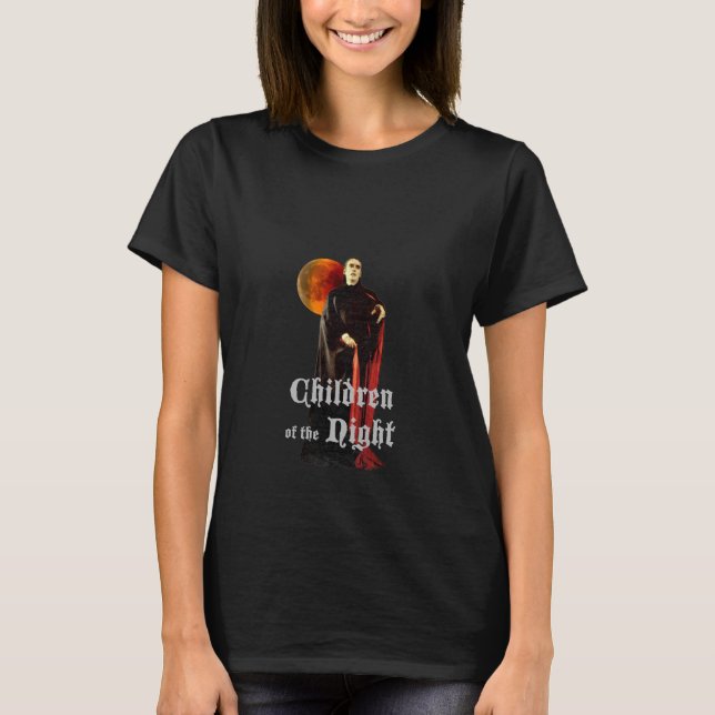 T-shirt DRACULA Enfants de la nuit (Devant)