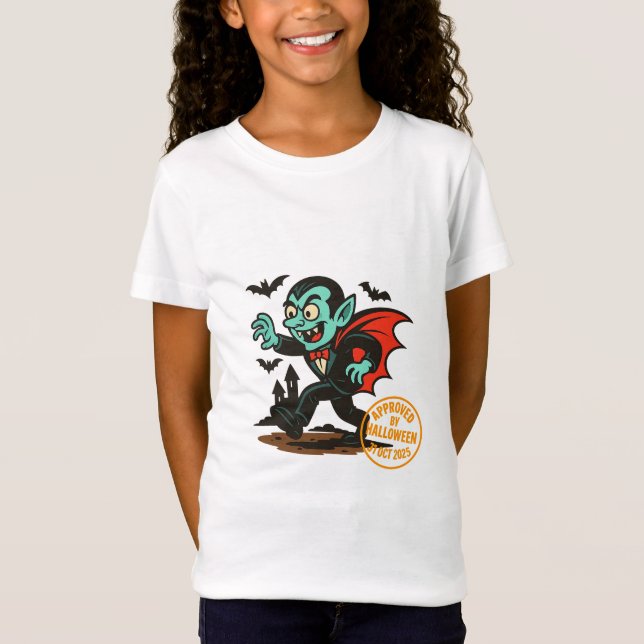 T-Shirt Dracula Vampire - Approuvé par Halloween (Devant)