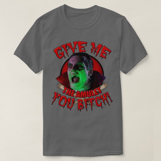 T-shirt Dracula Wants (Design devant)