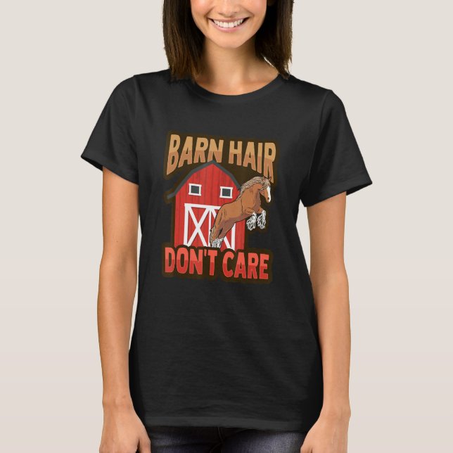 T-shirt Draft Horse Meme For A Clydesdale Rider 1 (Devant)