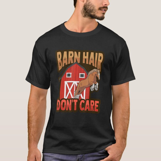 T-shirt Draft Horse Meme For A Clydesdale Rider 1 (Devant)