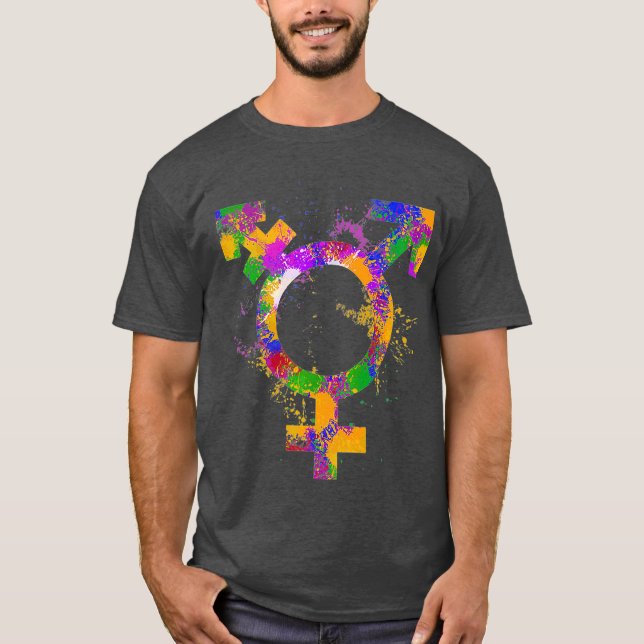 T-shirt Drag Queen Gay pride LGBT Signe - Drag (Devant)