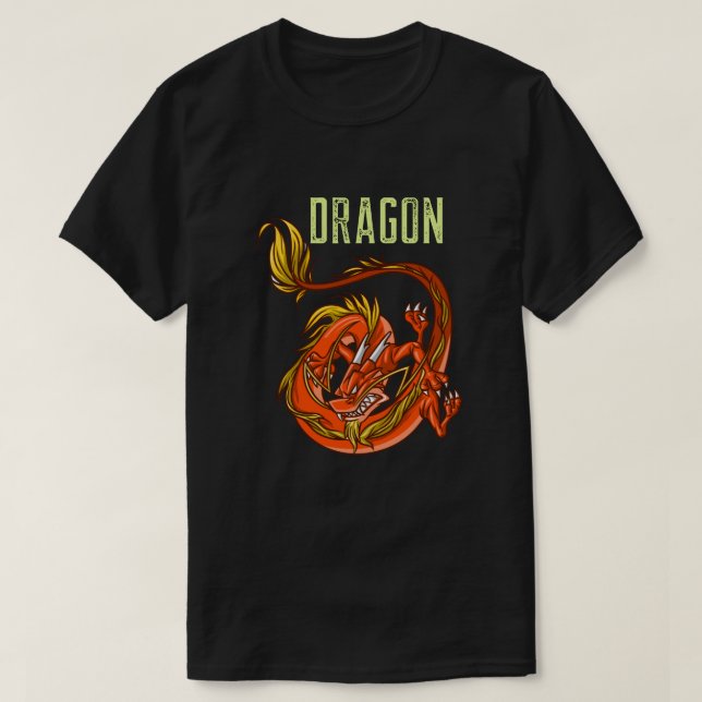 T-shirt Dragon (Design devant)