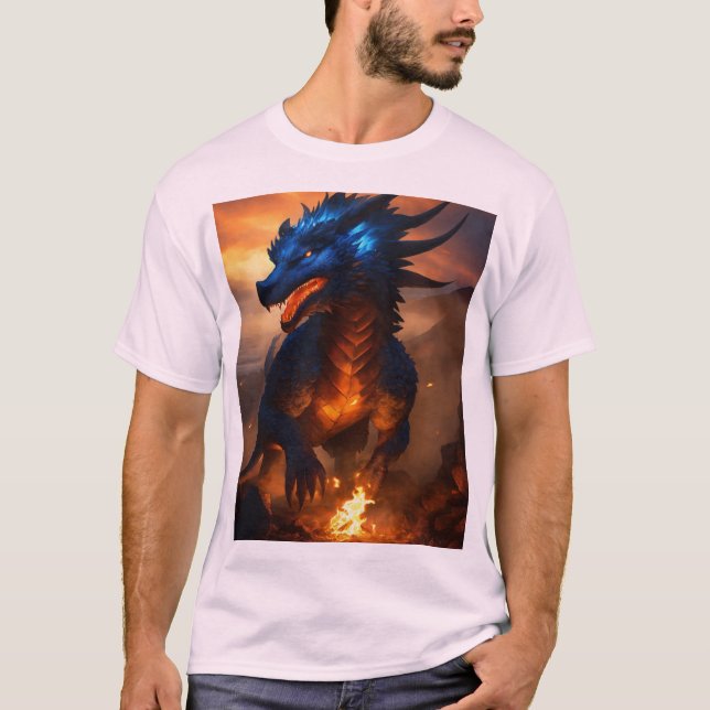 t-shirt dragon (Devant)