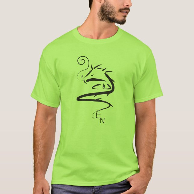 T-shirt Dragon 3 de zen (Devant)