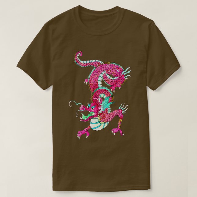 T-shirt Dragon 5 (Design devant)