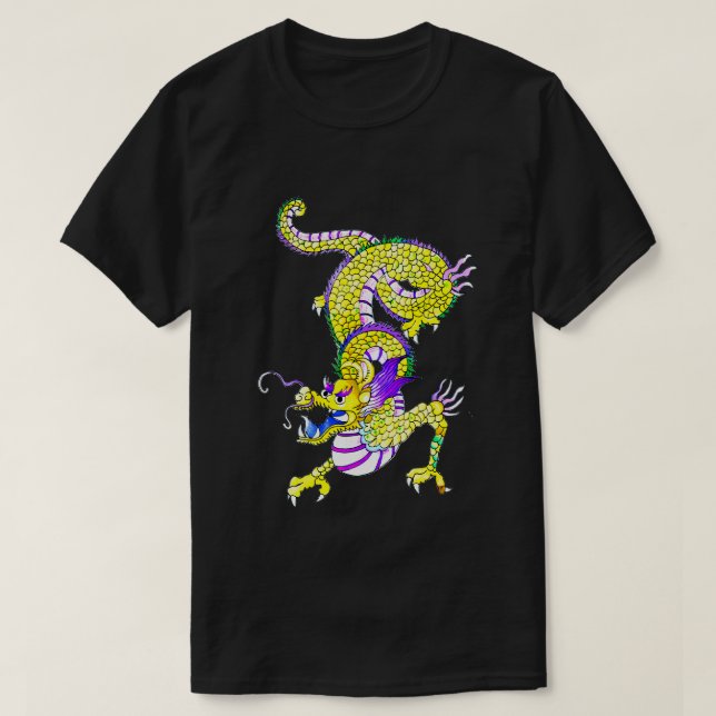 T-shirt Dragon 6 (Design devant)