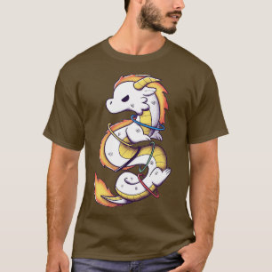 T-shirt Dragon à flamme olympique