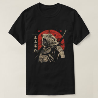 T-shirt Dragon à poils comme Samouraï japonais