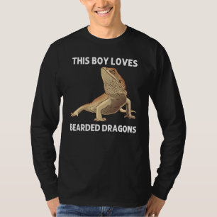 T-shirt Dragon À Porte Pour Garçons Enfants Lizard Herpéto