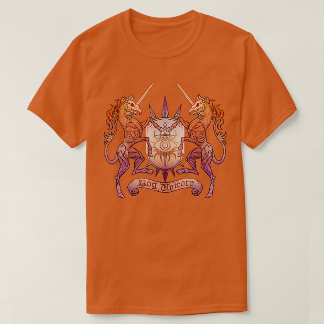 T-shirt Dragon Age Inquisition Bog Unicorn (Design devant)