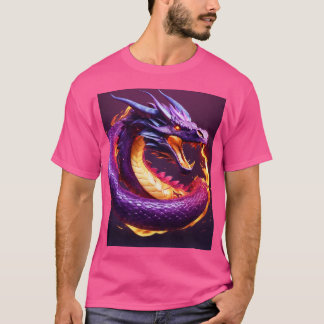 T-shirt Dragon Aquarelle Dreamy
