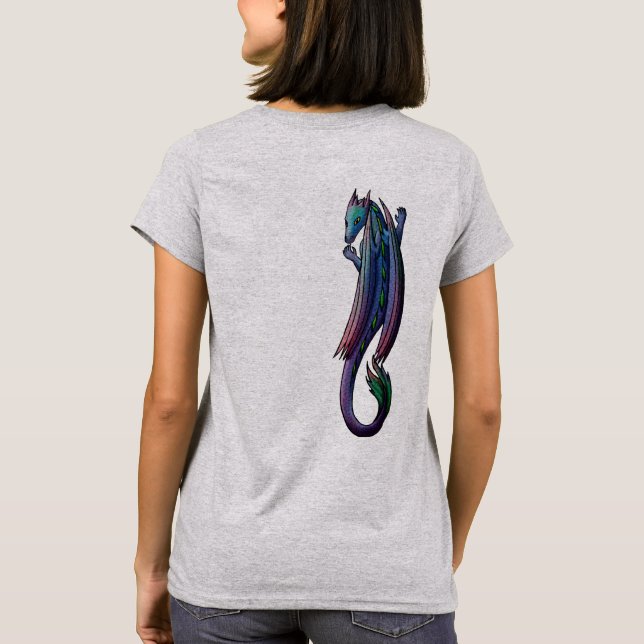 T-shirt Dragon audacieux (Dos)