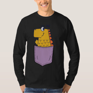 T-shirt Dragon barbu de poche – Adorable dragon barbu