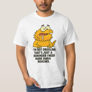 T-shirt Dragon Barbu Drôle