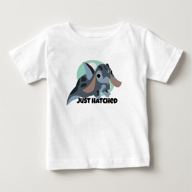 T-shirt Dragon Bébé Juste Éclairé (Devant)