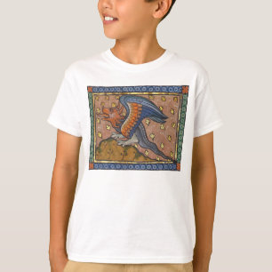 T-shirt Dragon Bestiaire Médiéval c. 1270