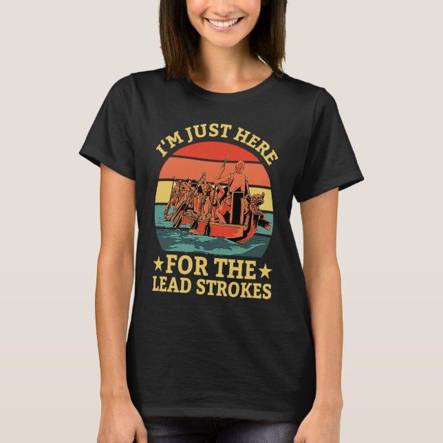 T-shirt Dragon Boat Chinese Paddle Racing   1 (Devant)