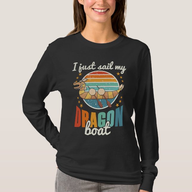 T-shirt Dragon Boat Chinese Paddle Racing   2 (Devant)