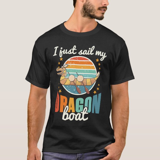 T-shirt Dragon Boat Chinese Paddle Racing   2 (Devant)