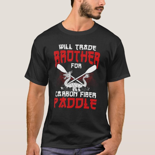 T-shirt Dragon Boat Racing Dragonboat Paddling Coach (Devant)