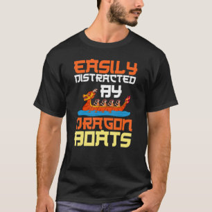 T-shirt Dragon Boat Racing Festival Paddle Chinese Boating