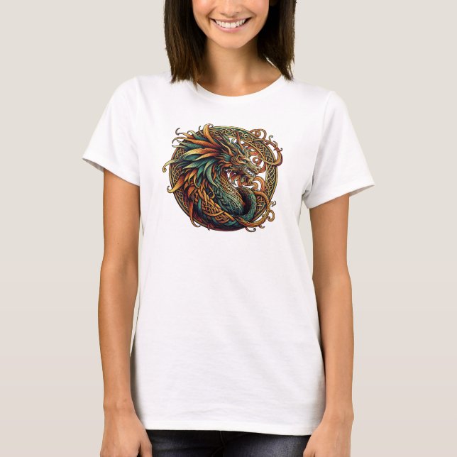 T-shirt Dragon celtique (Devant)