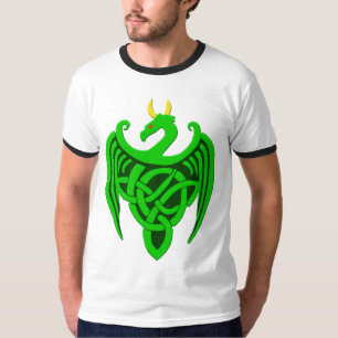 T-shirt Dragon Celtique Vert