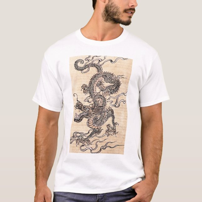 T-shirt Dragon chinois (Devant)