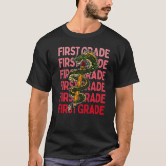 T-shirt Dragon Chinois Cool De Première Année 1Er Jour De 