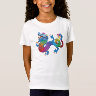 T-Shirt dragon coloré