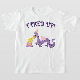 T-shirt dragon d'anniversaire drôle