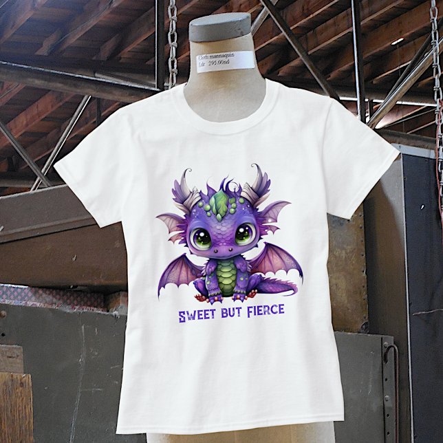 T-shirt Dragon de bébé pourpre (Créateur téléchargé)