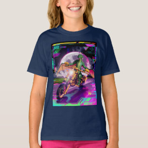 T-shirt Dragon de course de moto