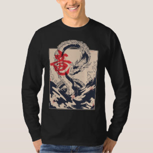T-shirt Dragon de mer japonais
