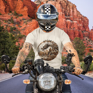 T-shirt Dragon de Steampunk sur San Francisco 2024