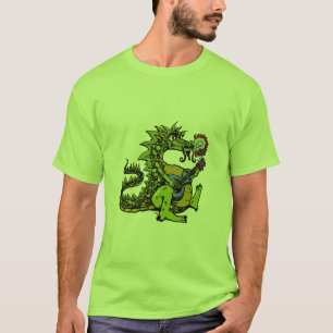 T-shirt Dragon de tapotements