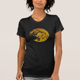 T-Shirt Dragon Doré (008) 2