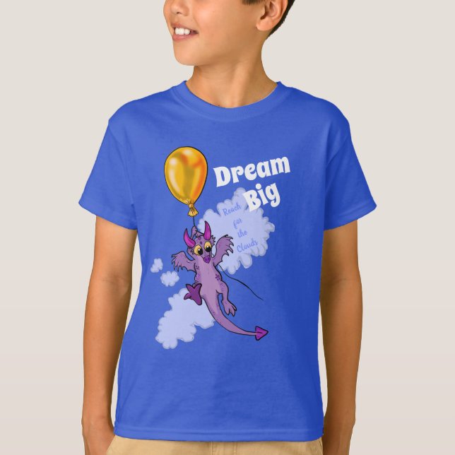 T-shirt Dragon Dragon Dream Big (Devant)