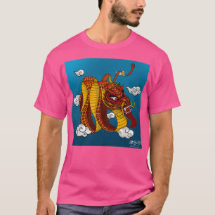 T-shirt Dragon en papier