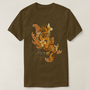 T-shirt Dragon en rage japonais