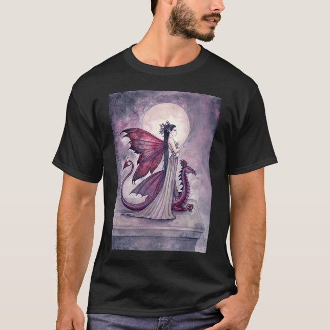 T-shirt Dragon Fée Twilight Crimson (Devant)