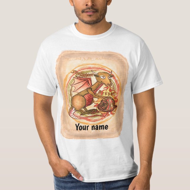 T-shirt Dragon Firefighter (Devant)