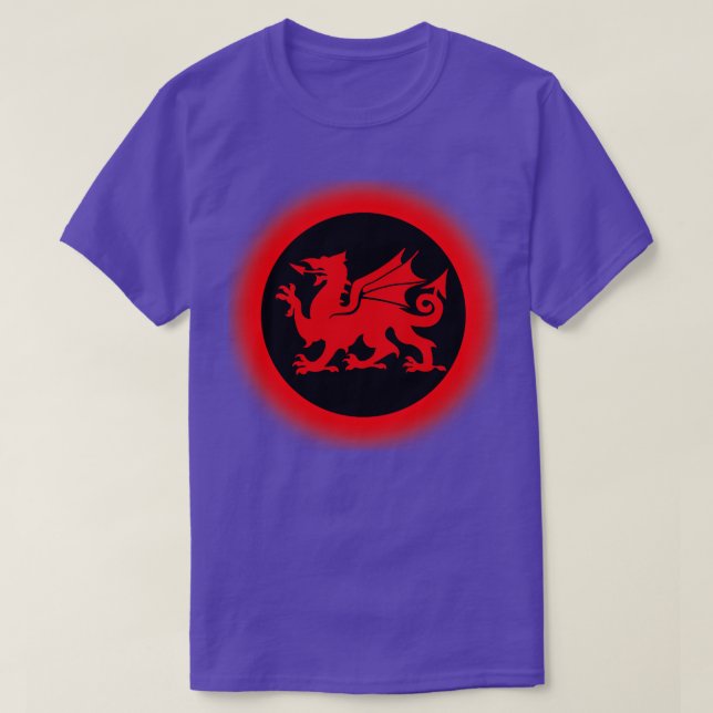T-shirt Dragon gallois rouge 1 (Design devant)