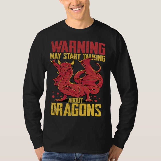 T-shirt Dragon Head  Cute Fantasy Creature  1 (Devant)
