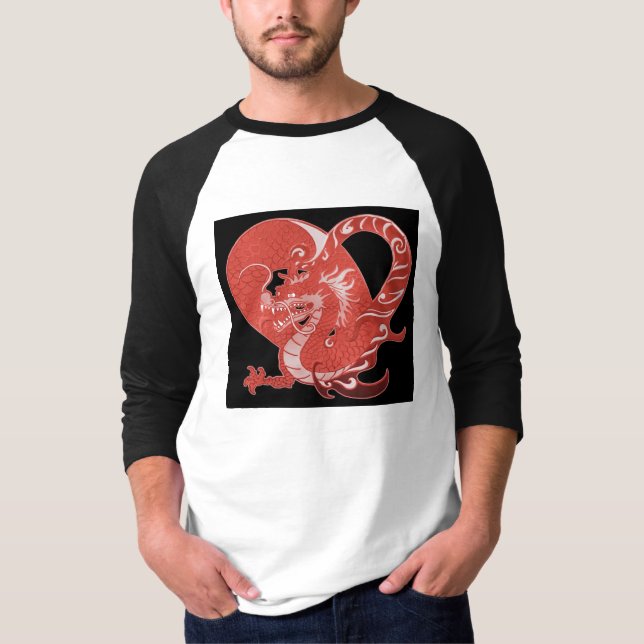 T-shirt Dragon Heart (Devant)